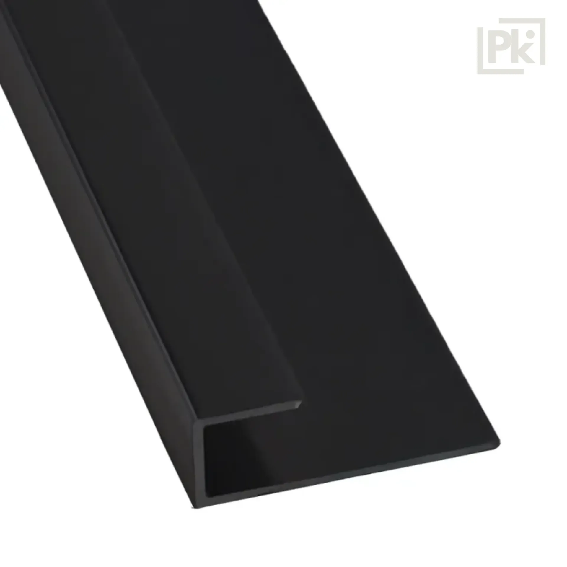 Perfil de Inicio / Terminación Negro 2500mm x 10 unidades