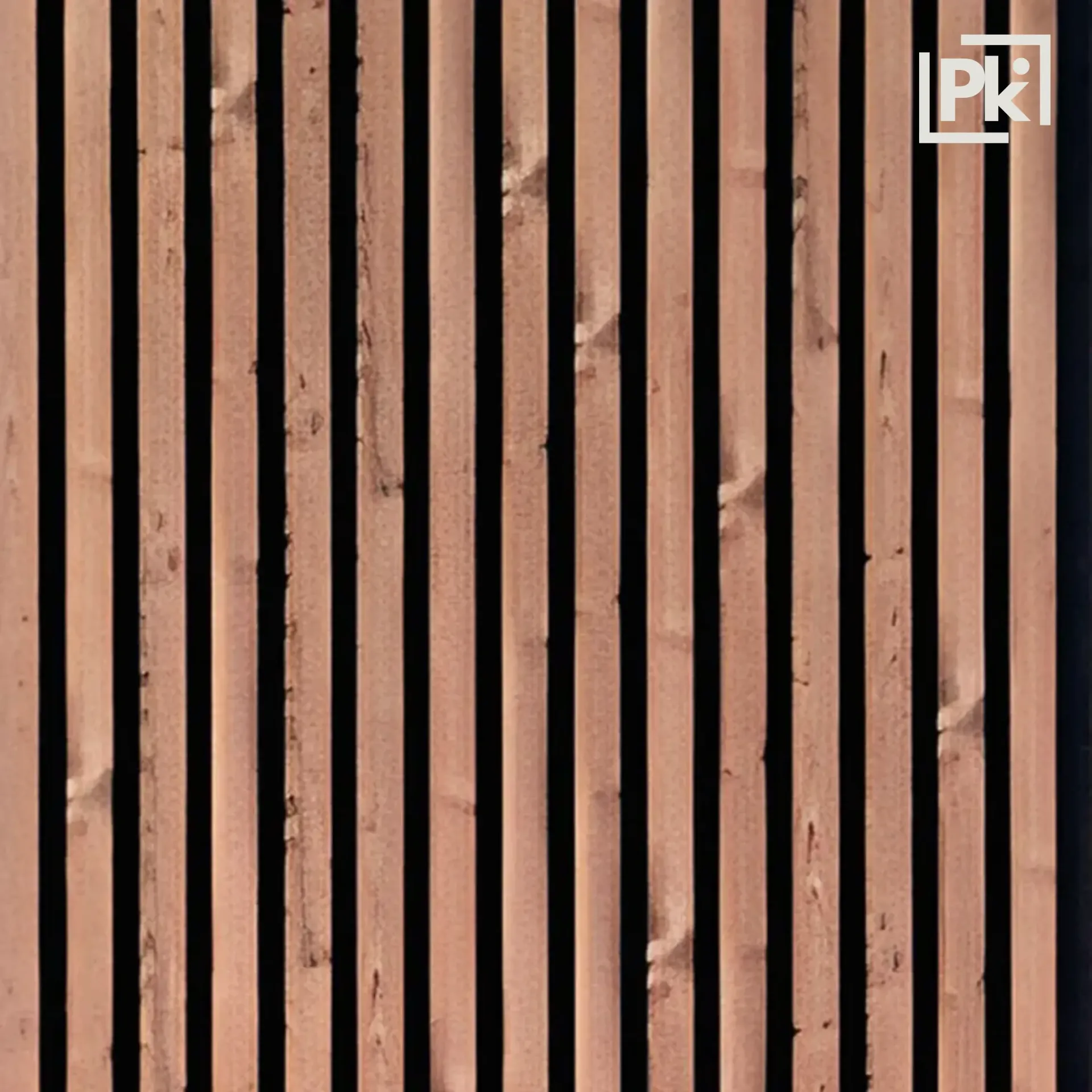 Caja Revestimiento de Pared Interior Acústico Nogal x 2 unidades