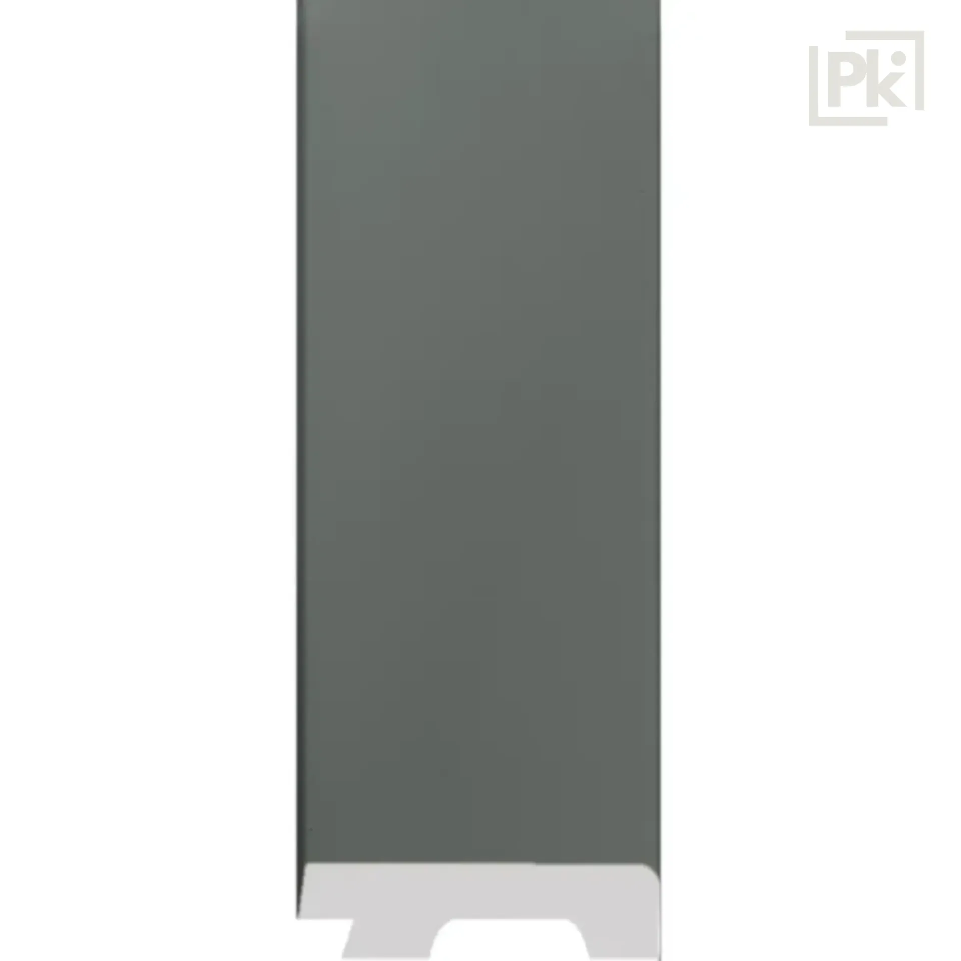 [10INAAA117123GF] Perfil de Terminación Revestimiento Interior Flat Gris Satinado