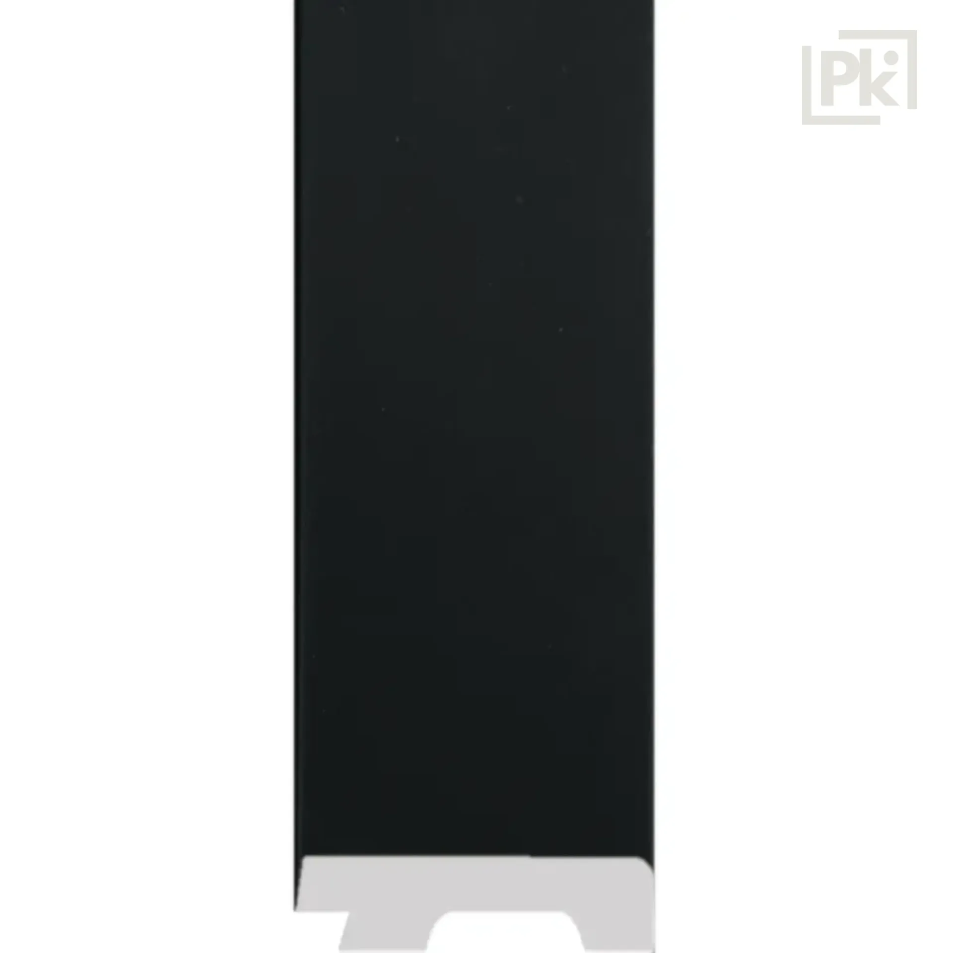 [10INAAC11719GF0] Perfil de Terminación Revestimiento Interior Flat Negro