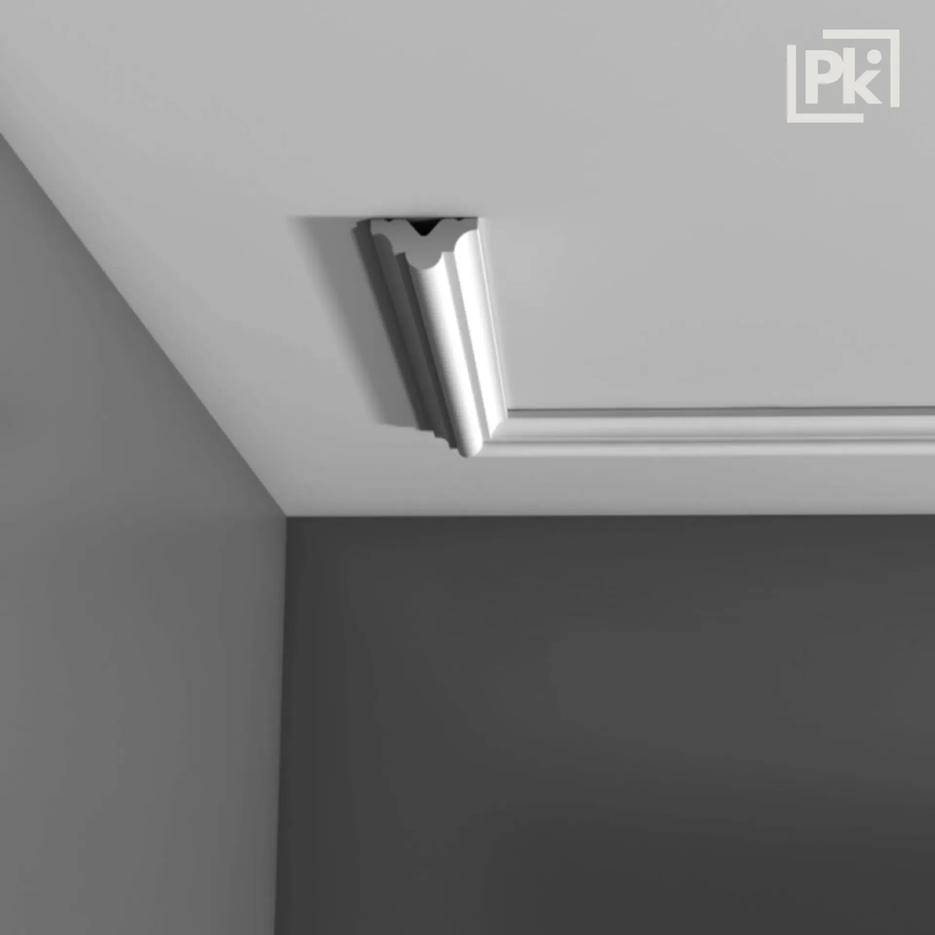 [05MOOR01PB513N2] Cornisa PB 513 15mm x 34mm x 2000mm