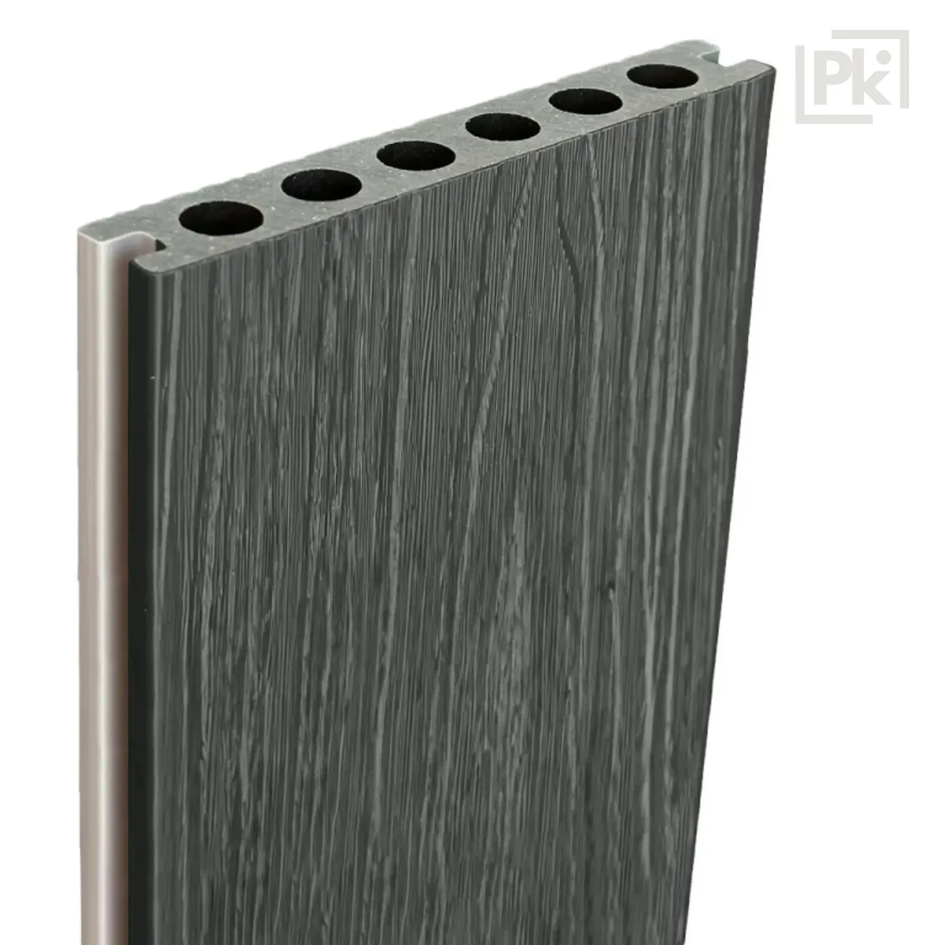 Deck Co-Extruded Dual Color G01 White Oak + G06 Silver Grey stretch x 2 unidades