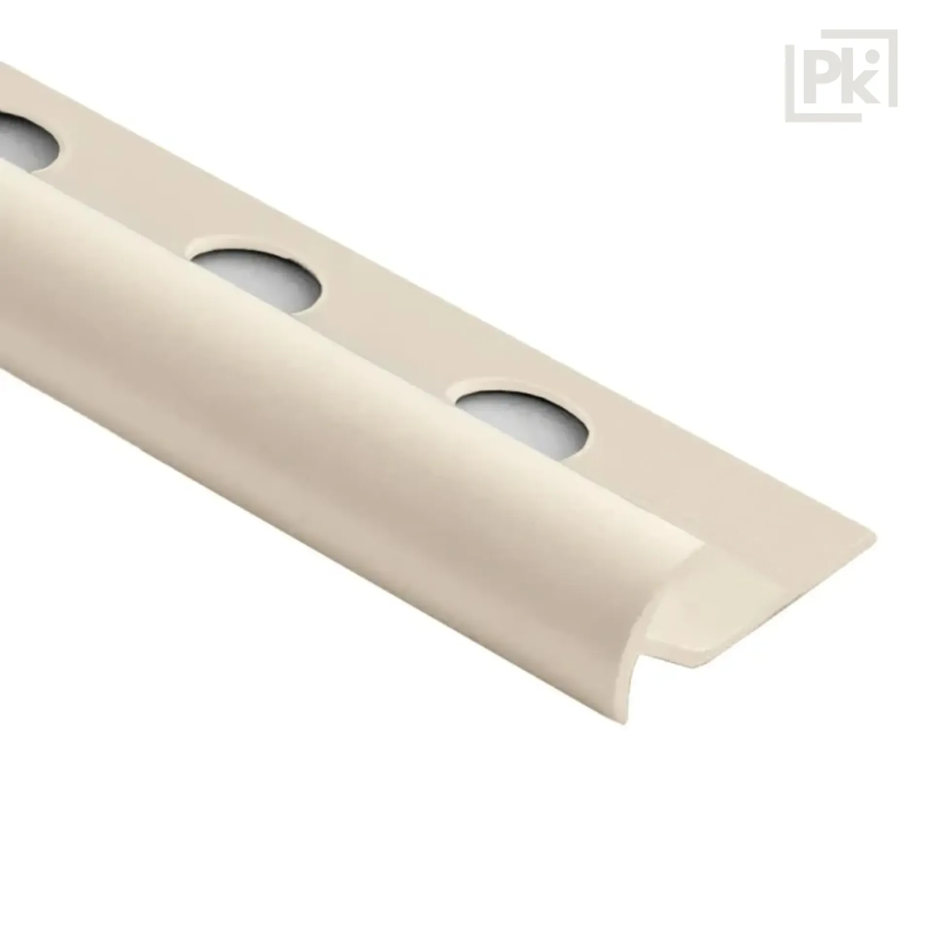Guardacanto PVC en T Beige 9003 9,5mm x 30mm x 2500mm