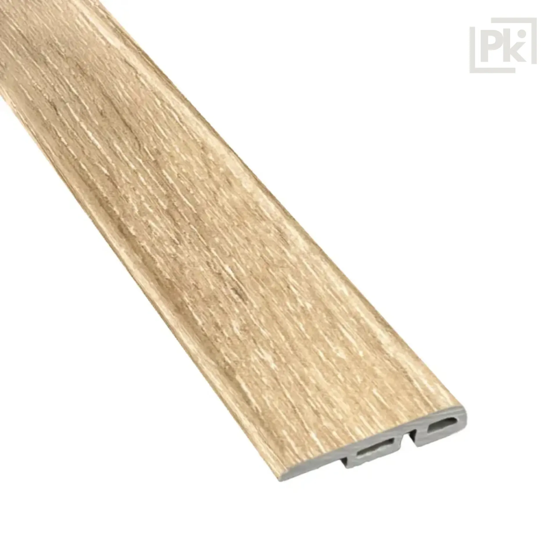 [05PVHLEC00SP002] Perfil Resistente al Agua END CAP Roble Claro 10mm x 35mm x 2400mm