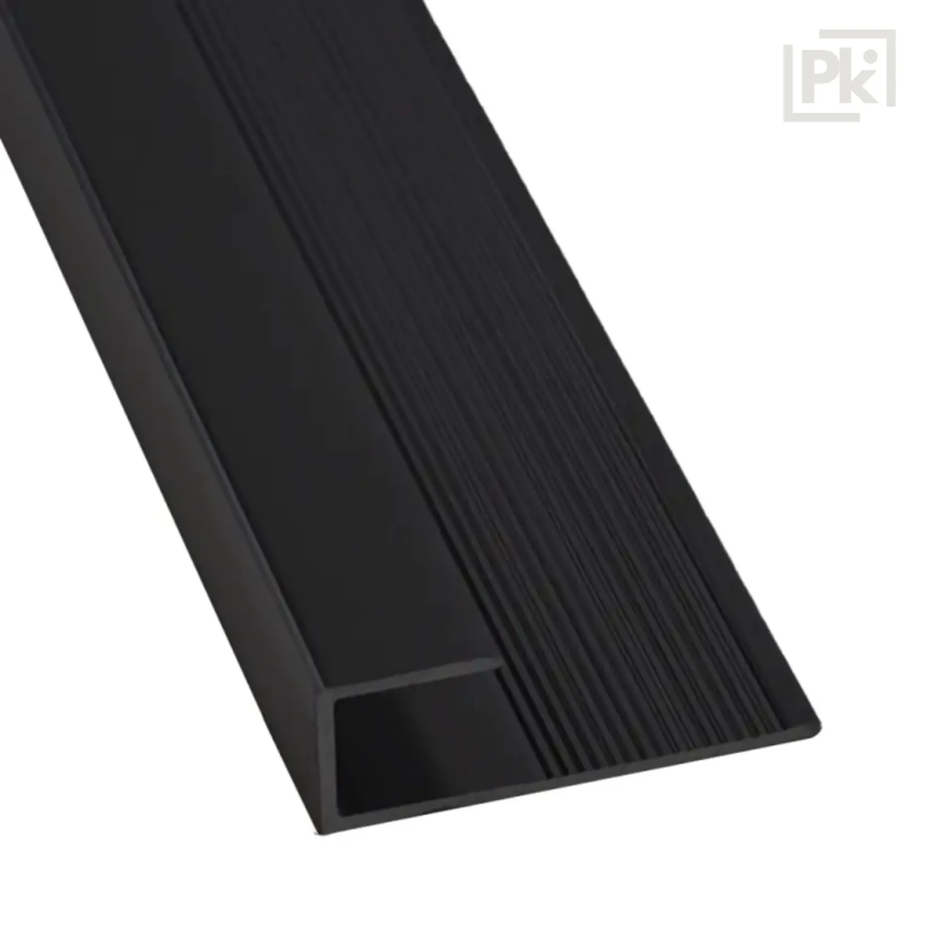 Perfil de Inicio / Terminación Negro 2440mm x 10 unidades