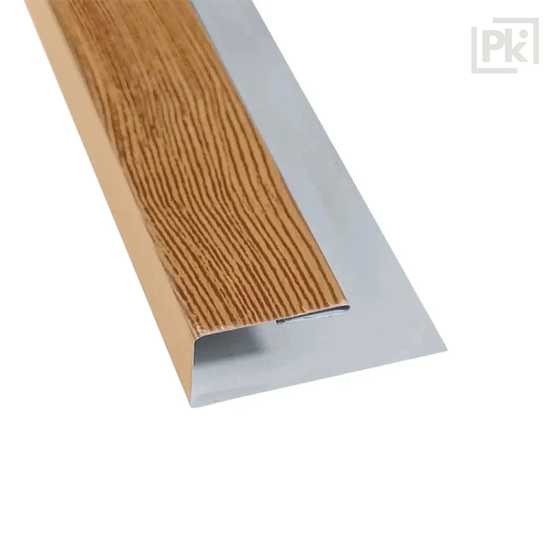 Perfil de inicio y terminación Siding Metálico A001 stretch x 2 unidades