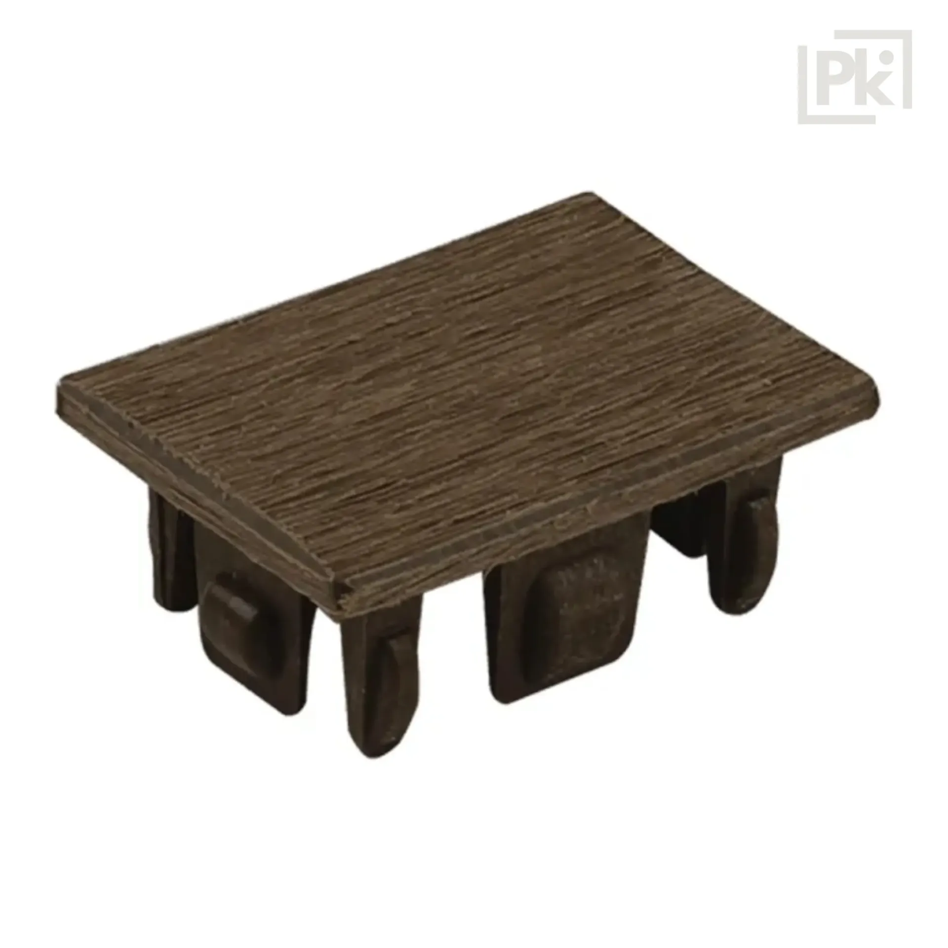 [06VIHLAA4260000] Terminación de Viga Co-Extruded G10 Ipe 42mm x 60mm Bolsa x 50 unidades