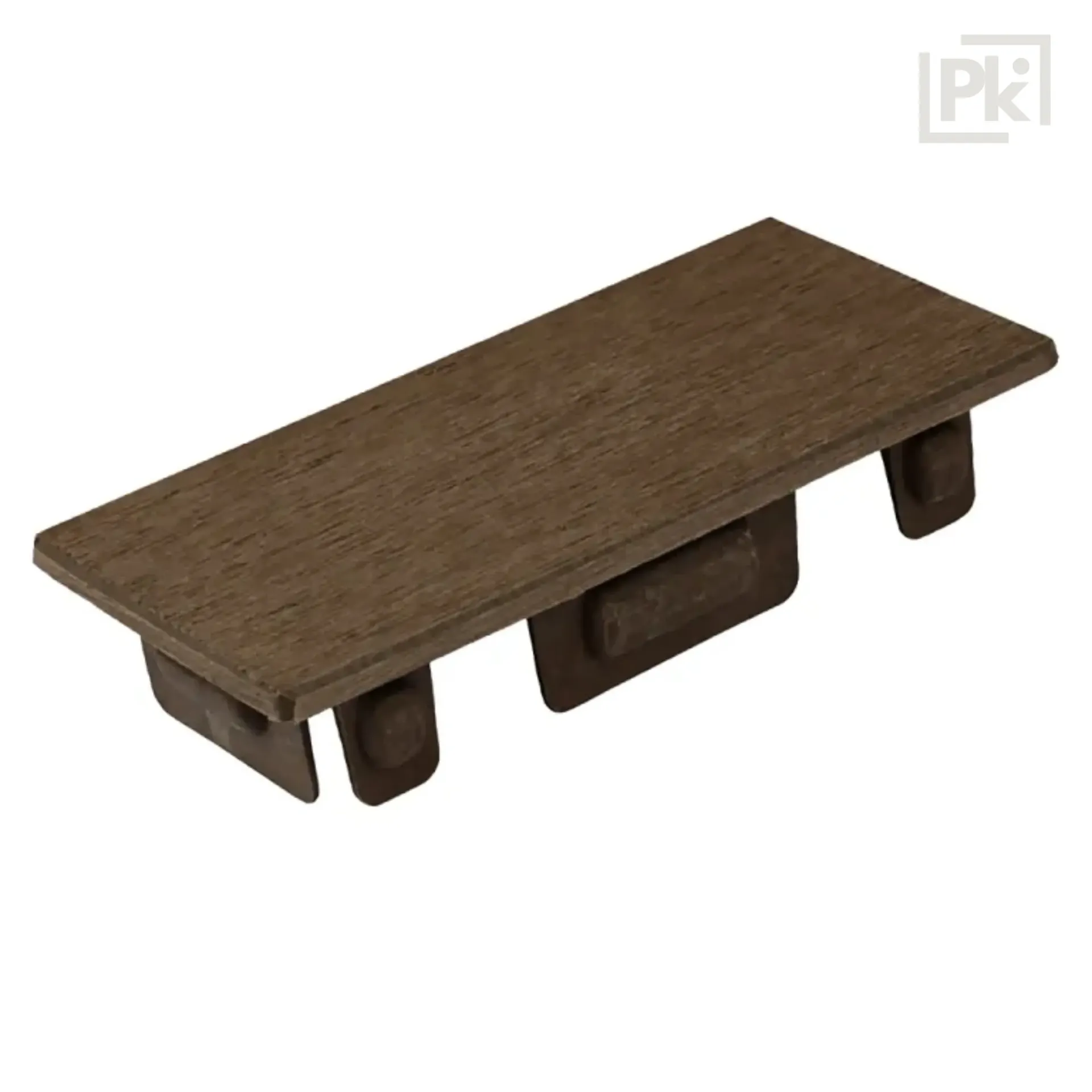 [06VIHLAA5010000] Terminación de Viga Co-Extruded G10 Ipe 50mm x 100mm Bolsa x 50 unidades