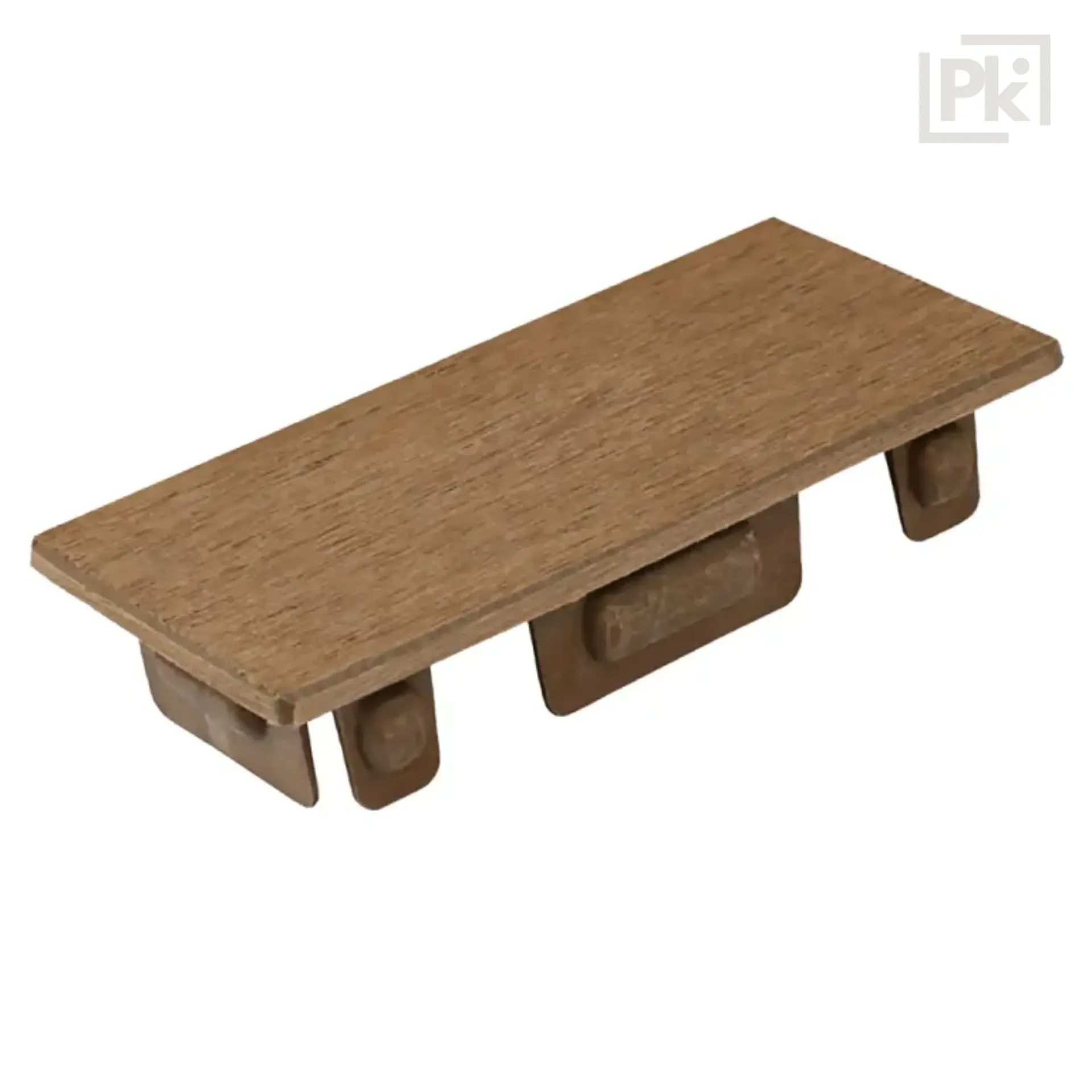 Terminación de Viga Co-Extruded G04 Teak 50mm x 100mm Bolsa x 50 unidades