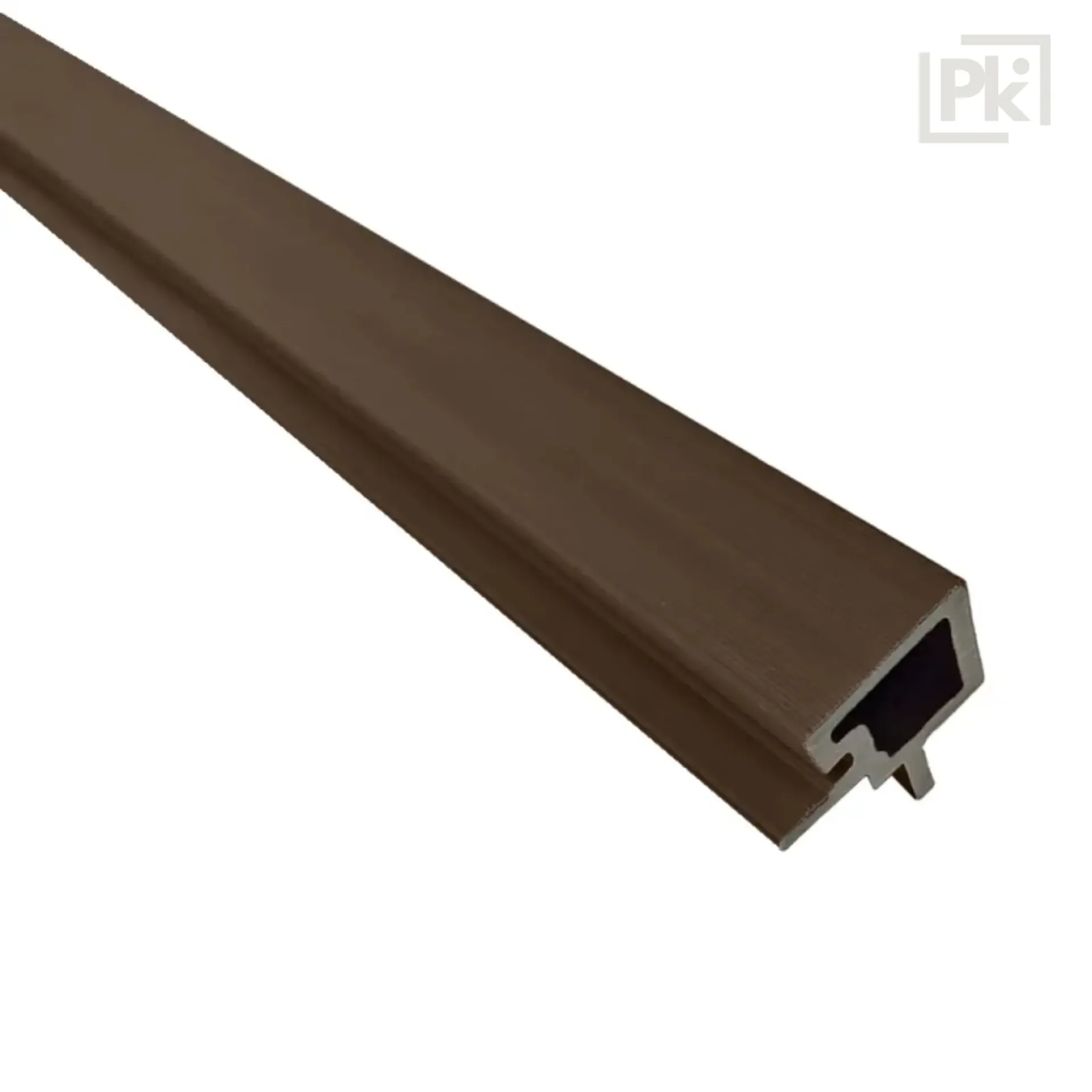 Perfil de Terminación Corner Revestimiento Exterior Co-Extruded G10 Ipe