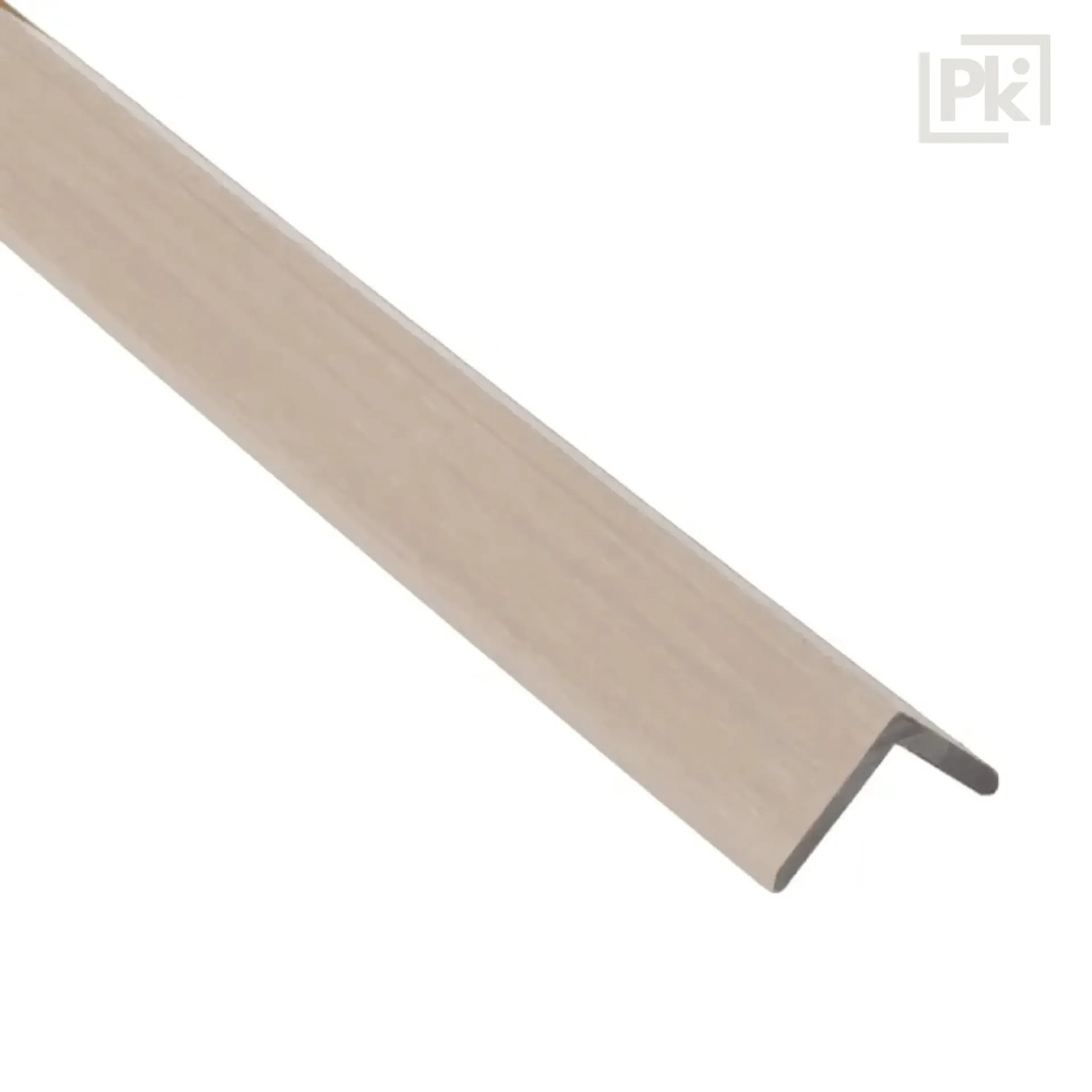 Perfil de Terminación en L Revestimiento Exterior Co-Extruded G01 White Oak