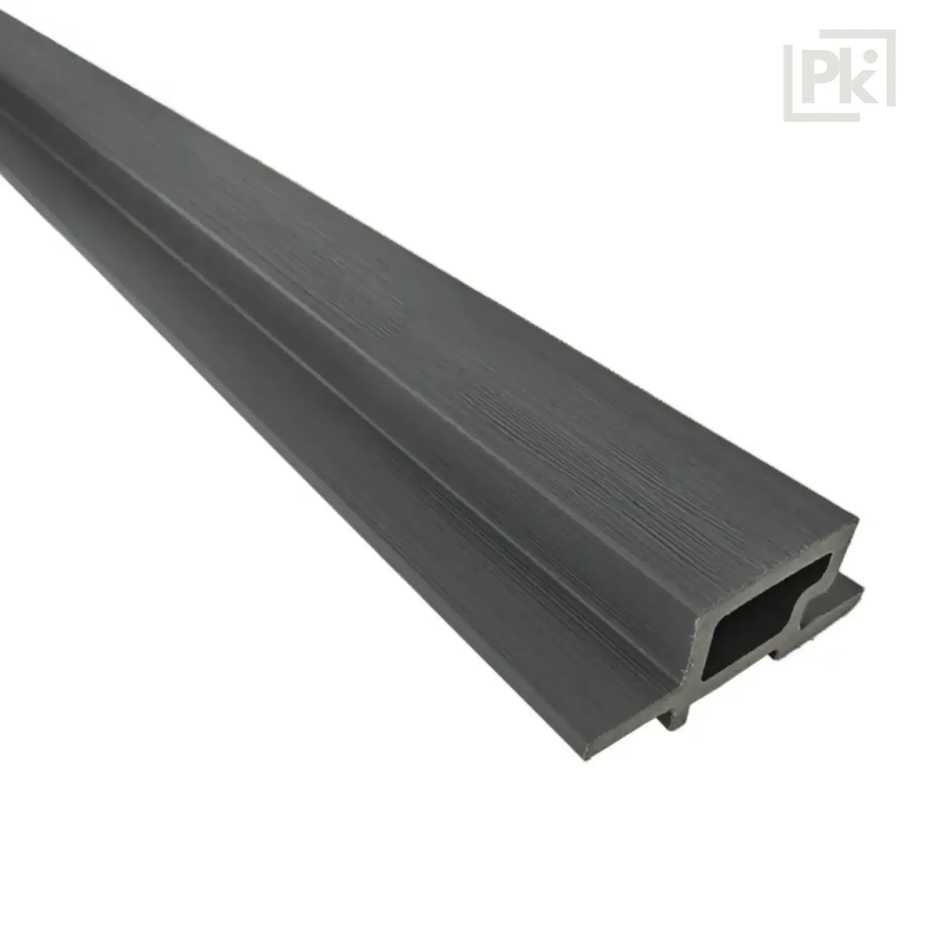 [06RPHL0E2869G06] Perfil de Terminación End Revestimiento Exterior Co-Extruded G06 Silver Grey