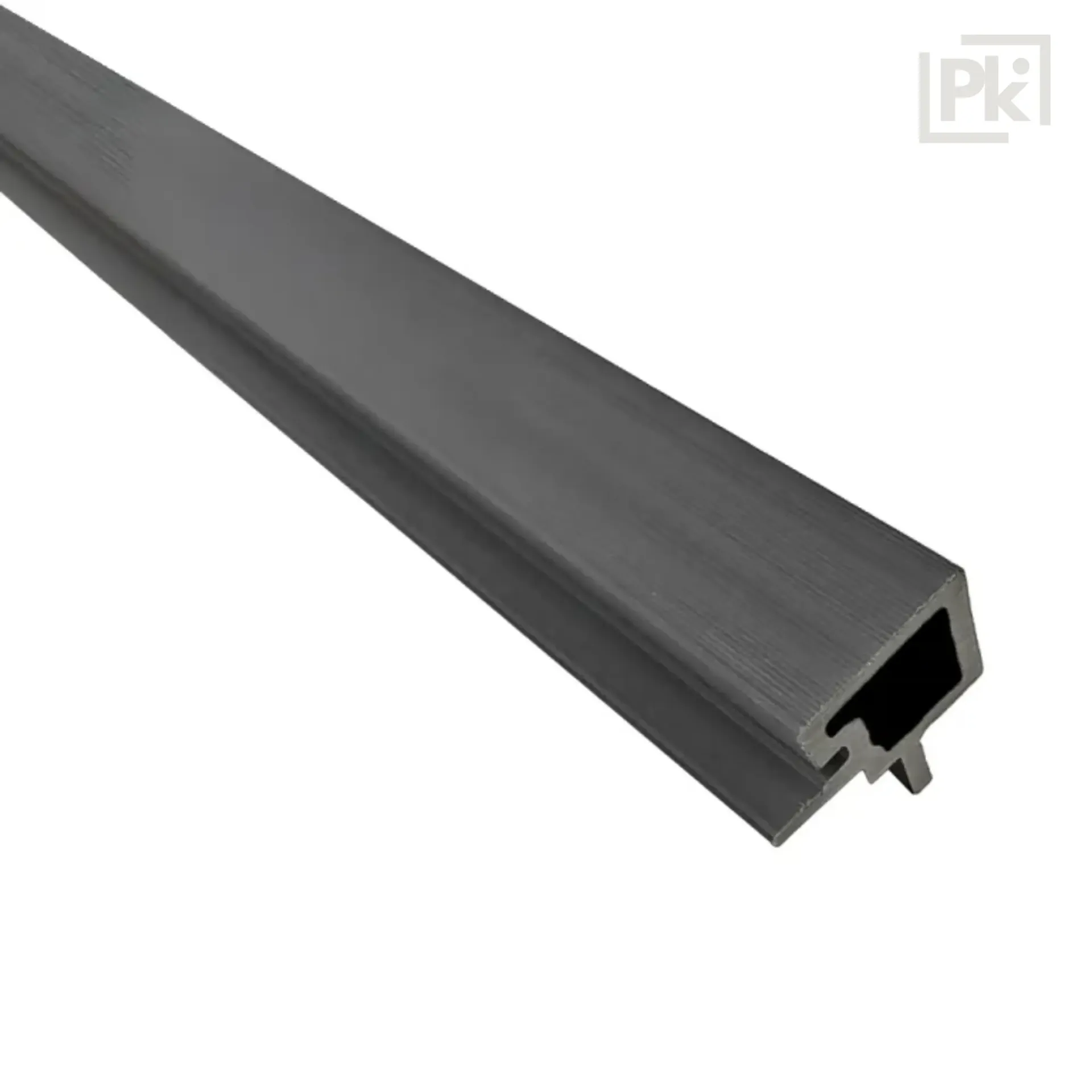 Perfil de Terminación Corner Revestimiento Exterior Co-Extruded G06 Silver Grey