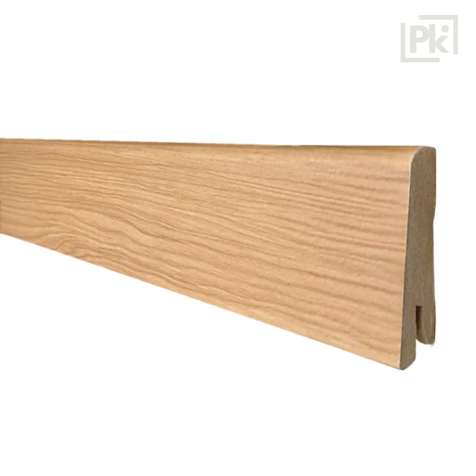 Caja Zócalo de Melamina Nogal Rojo 17mm x 58mm x 2400mm x 10 unidades