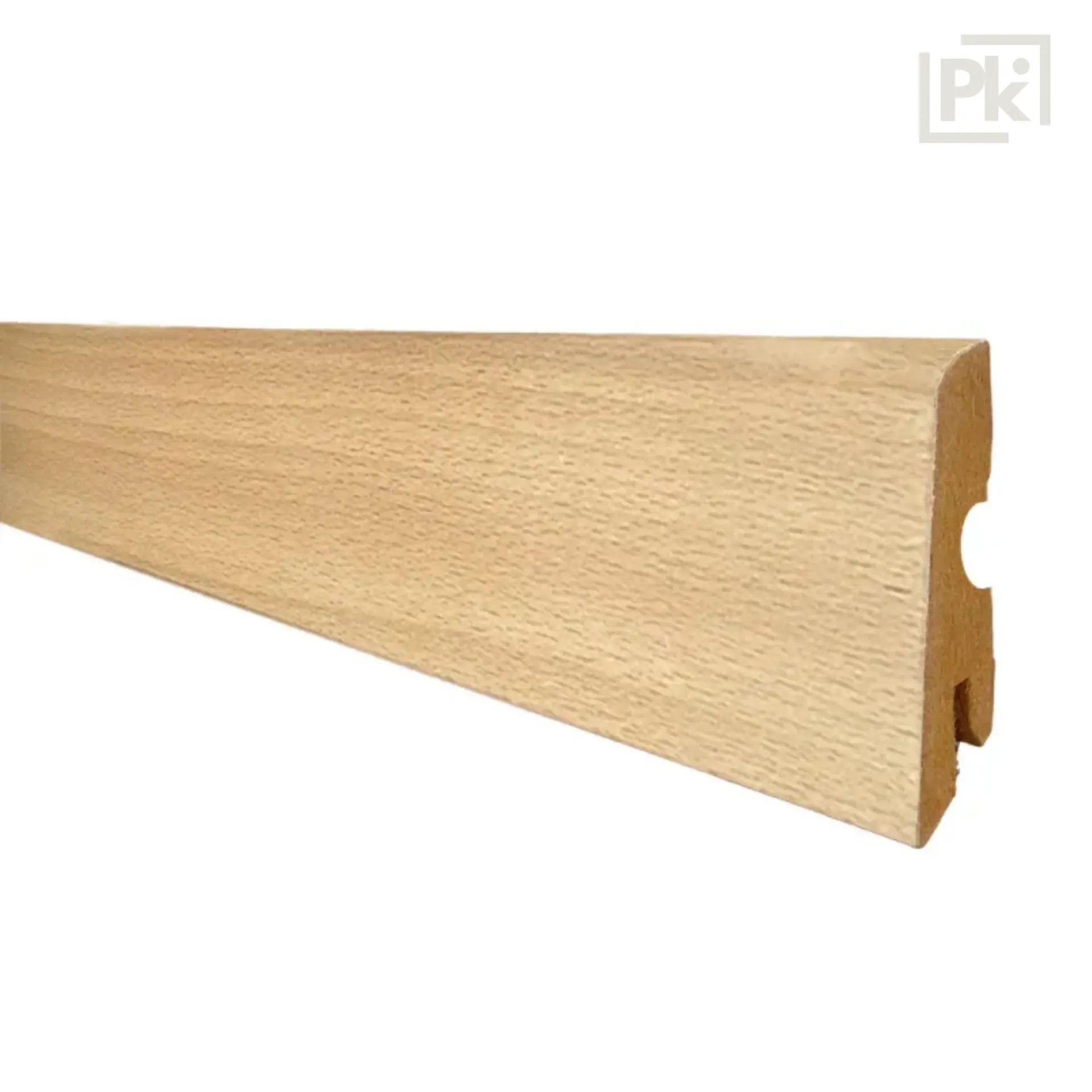 Caja Zócalo de Melamina Haya Boreal 17mm x 58mm x 2400mm x 10 unidades