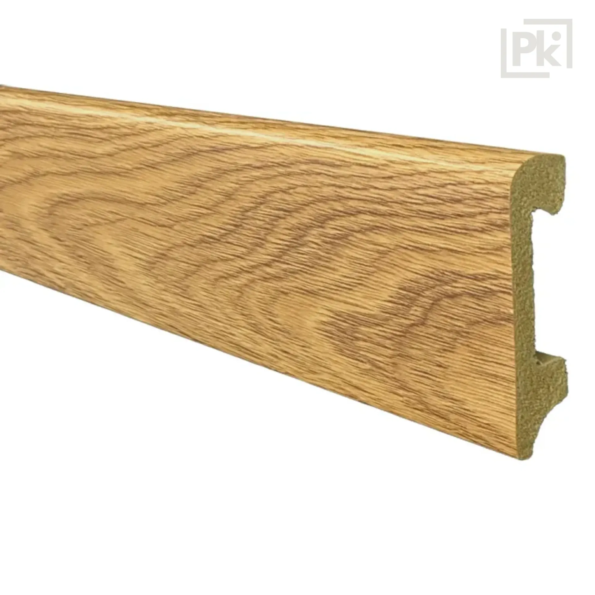 Caja Zócalo Resistente al Agua Top Round Roble Cobre 14mm x 75mm x 2400mm x 20 unidades