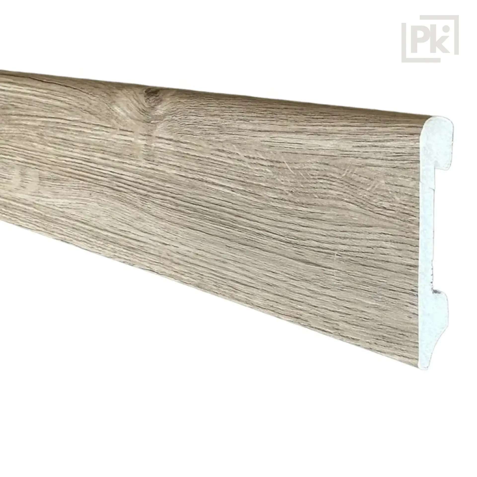 Caja Zócalo Resistente al Agua Top Round Gris Frances 14mm x 75mm x 2400mm x 20 unidades