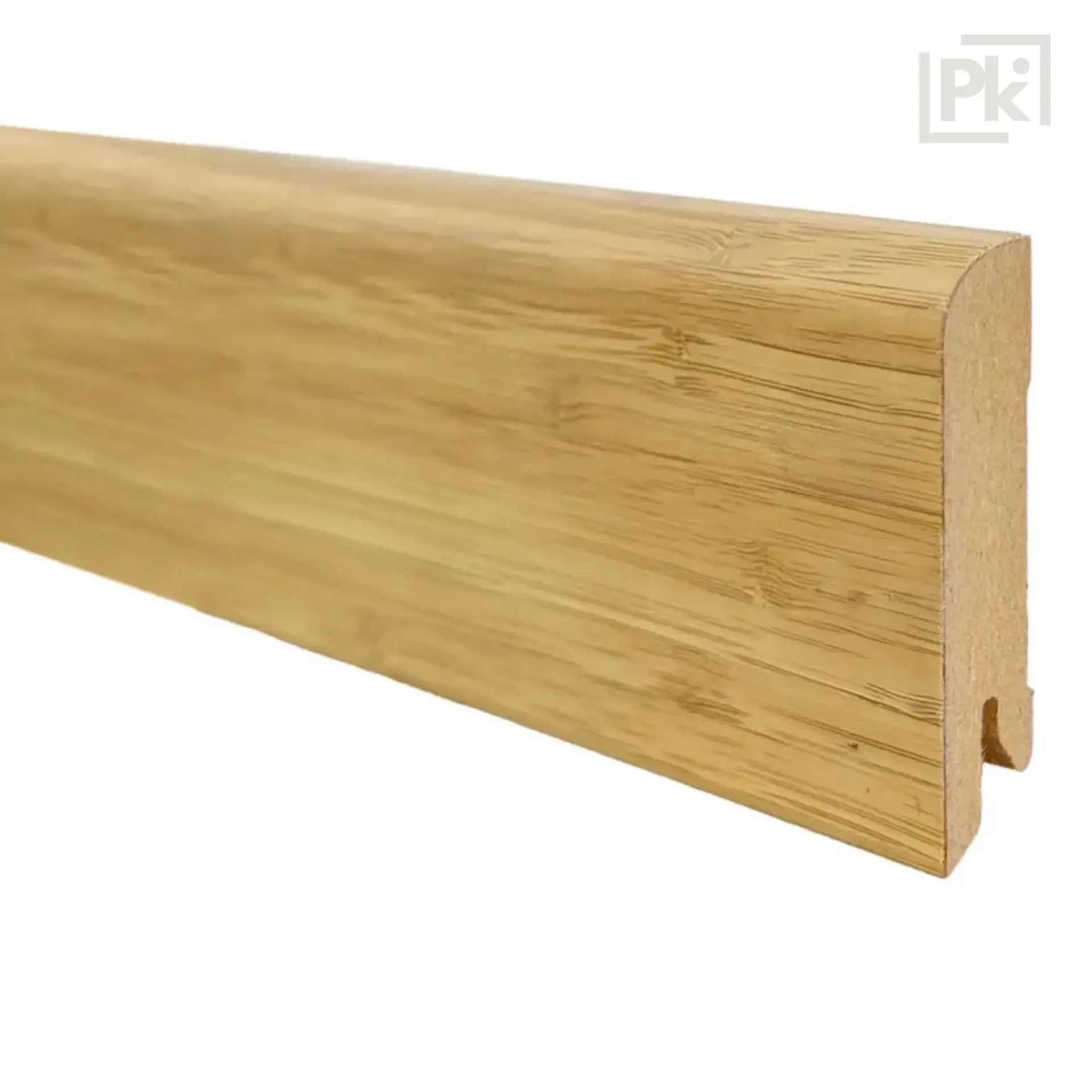 Caja Zócalo Enchapado de Madera Bamboo 15mm x 70mm x 2400mm x 10 unidades