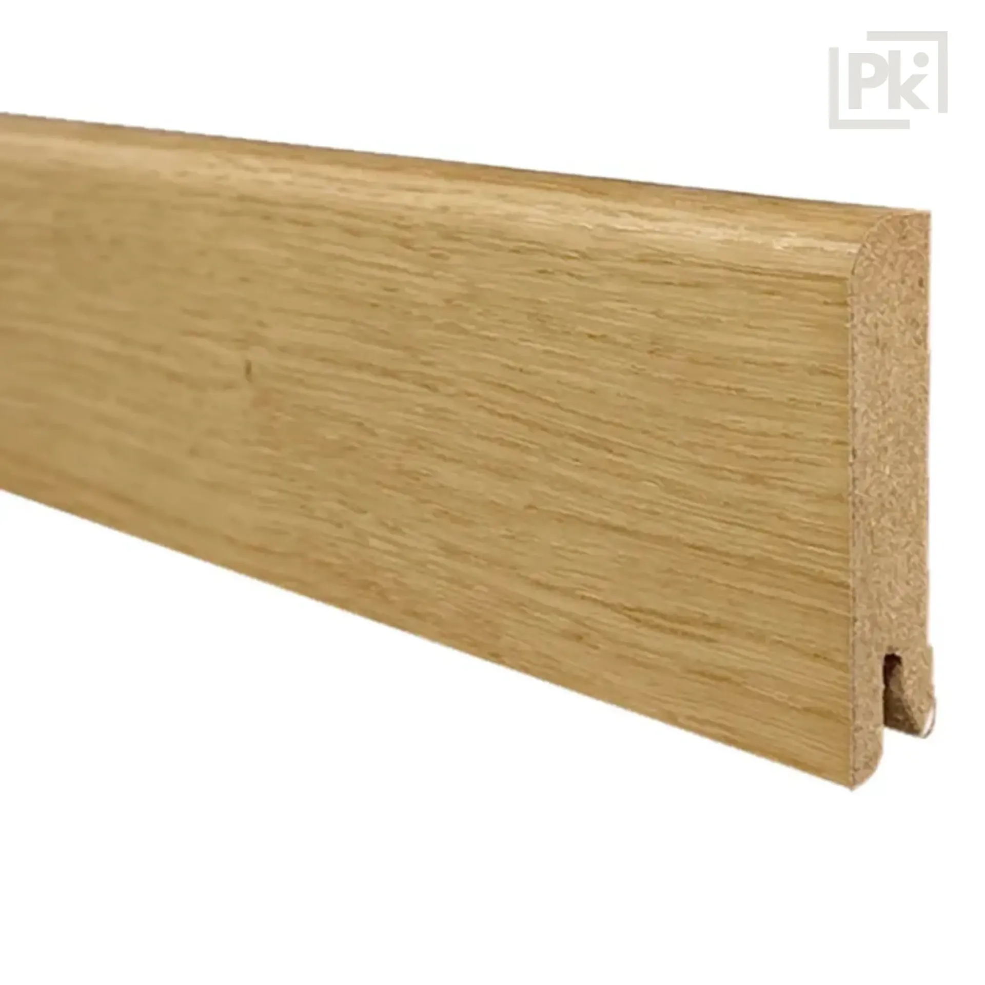 Caja Zócalo Enchapado de Madera Roble 15mm x 70mm x 2400mm x 10 unidades